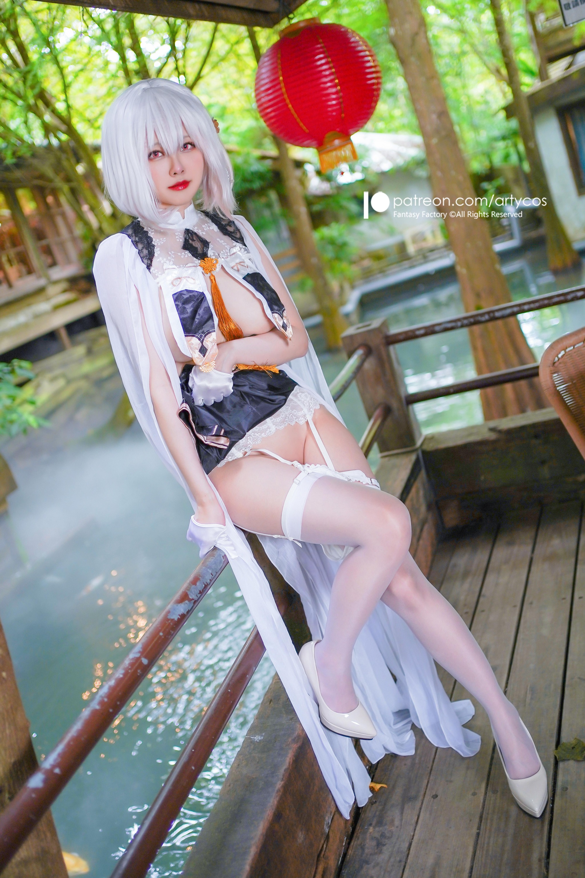 图片[1]-Arty亚缇 – NO.098 Sirius Cheongsam (Azur Lane)[45P]-XikXak